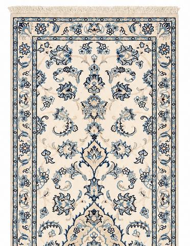 Nain Runner Traditional Wool Rug 217 x 69 cm(7.12 x 2.26 ft)