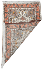 154x105 cm Fine Persian Tabriz Silk and wool rug - Rugoutlet