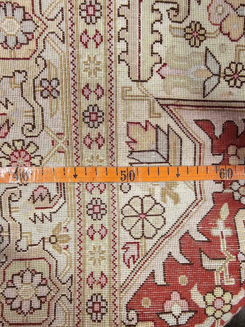 161x105 cm Fine Persian Tabriz Silk and wool rug - Rugoutlet