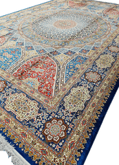 520x350 cm Fine Pure Silk Persian Tabriz rug - Rugoutlet