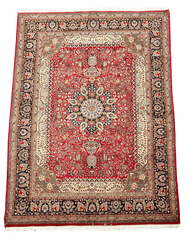 395x295cm Fine Persian Tabriz wool rug - Rugoutlet