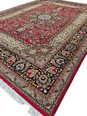 395x295cm Fine Persian Tabriz wool rug - Rugoutlet