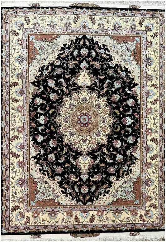 200x150 cm Persian Tabriz Silk and Wool rug