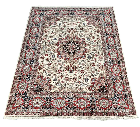 430x340 cm Fine Silk Persian Tabriz rug - Rugoutlet