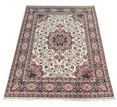 430x340 cm Fine Silk Persian Tabriz rug - Rugoutlet