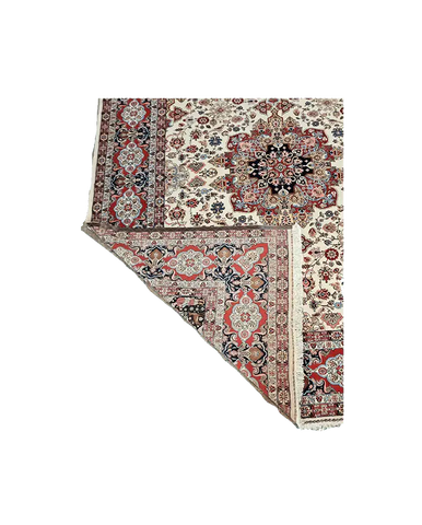 430x340 cm Fine Silk Persian Tabriz rug - Rugoutlet