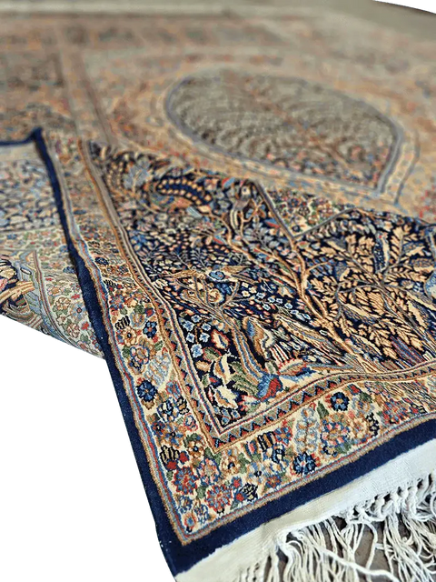 400x301cm Fine Old Persian Kerman Ravar rug - Rugoutlet