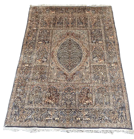 400x301cm Fine Old Persian Kerman Ravar rug - Rugoutlet