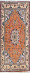 405x295 cm Fine Persian Tabriz Silk and wool rug - Rugoutlet