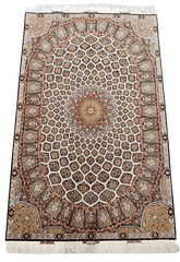 300x204 cm Fine Persian Tabriz Silk and Wool rug - Rugoutlet