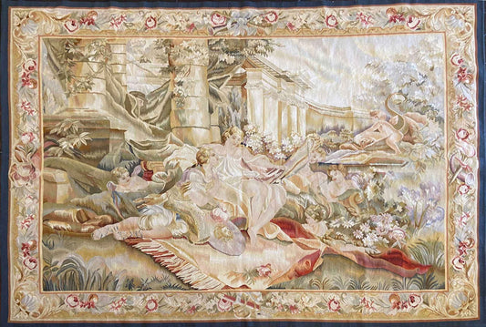 198 x 151 cm Handmade French Tapestry