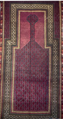 Fine Old Baluch Prayer Rug 140 x 90 cm (4.59 x 2.95 ft)