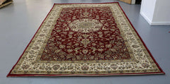 Power loom Persian Isfahan Rug 300 x 200 cm (9.84 x 6.56 ft)