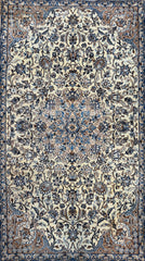 Fine Persian Isfahan Wool Rug 240 x 150 cm (7.8 x 4.9 ft)