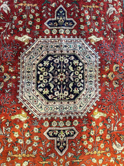 Fine Persian QUM/QOM Silk Traditional Rug 157 x 100 cm (5.15 x 3.28 ft)