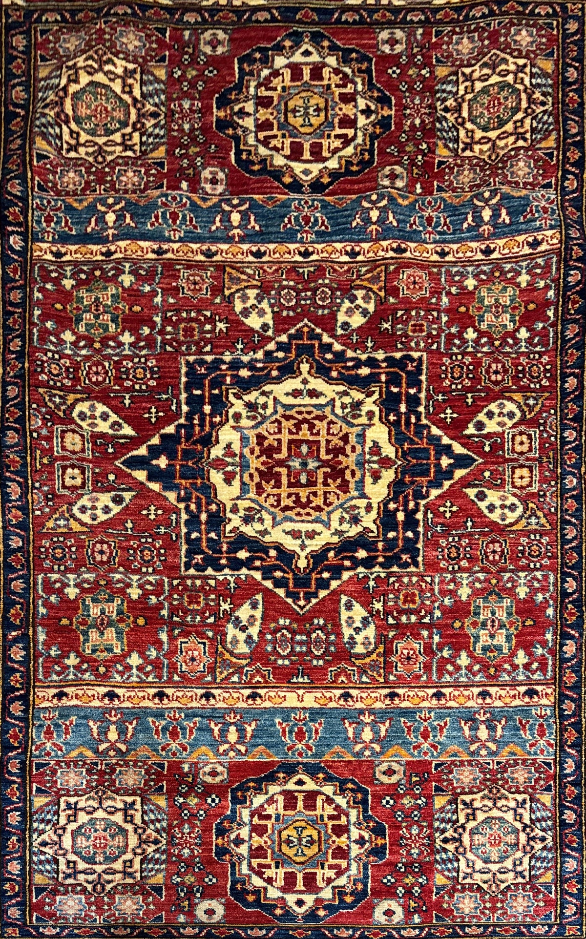 Fine Persian Handmade Kazak Rug 195 cm x 154 cm