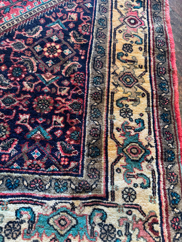 Fine Persian Bijar Rug 225 x 145 cm – Red Traditional Persian Rug