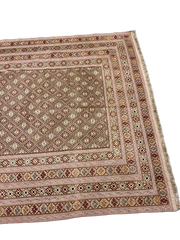 Fine Afghan Mushwani Handmade Rug 197 x 187 cm (6.46 x 6.14 ft)