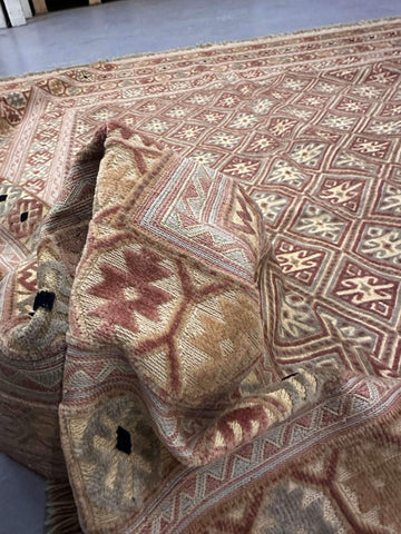 Fine Afghan Mushwani Handmade Rug 197 x 187 cm (6.46 x 6.14 ft)