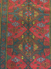 Anatolian Sumak Handmade Rug 316 x 153 cm (10.37 x 5.02 ft)