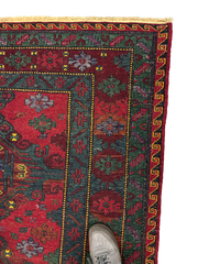 Anatolian Sumak Handmade Rug 316 x 153 cm (10.37 x 5.02 ft)