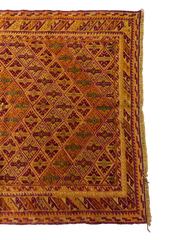 Afghan Mushwani Handmade Rug 187 x 148 cm (6.14 x 4.86 ft)