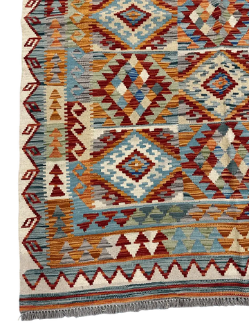 Afghan Kilim Handmade Rug 120 x 160 cm (3.94x 5.52 ft)