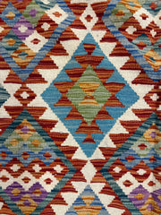 Afghan Kilim Handmade Rug 160 x 120 cm (5.52 x 3.94 ft)