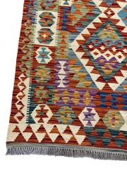 Afghan Kilim Handmade Rug 160 x 120 cm (5.52 x 3.94 ft)