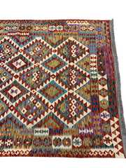 Afghan Kilim Handmade Rug 160 x 120 cm (5.52 x 3.94 ft)