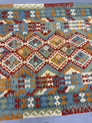 Afghan Kilim Handmade Rug 254 x 180 cm (8.33 x 5.91 ft)