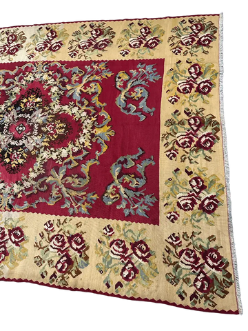 Anatolian Kilim Handmade Rug 340 x 258 cm (11.15 x 8.46 ft)