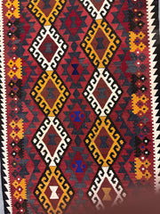 Afghan Kilim Handmade Rug 60 x 34 cm (1.97 x 1.76 ft)