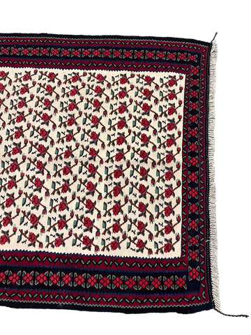 Persian Senneh Handmade Rug 220 x 133 cm (7.22 x 4.36 ft)