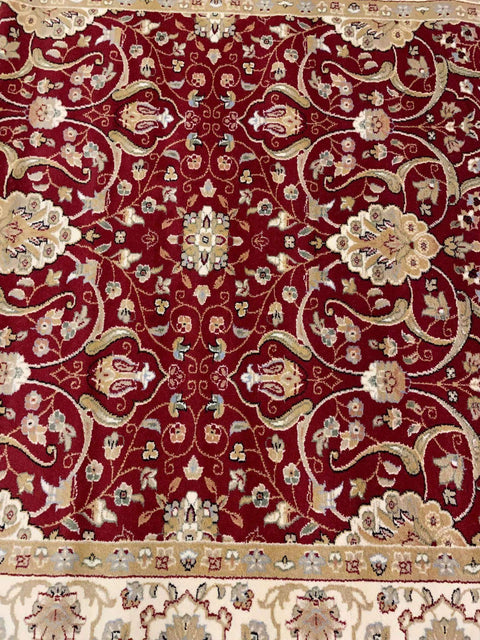 Power loom Persian Isfahan Rug 300 x 200 cm (9.84 x 6.56 ft) – Design 2