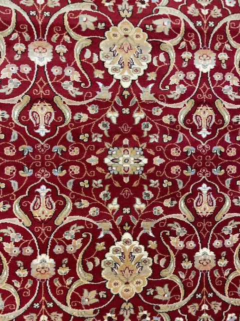 Power loom Persian Isfahan Rug 300 x 200 cm (9.84 x 6.56 ft) – Design 2
