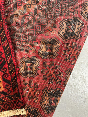 Persian Baluch Tribal Hand-Knotted Rug