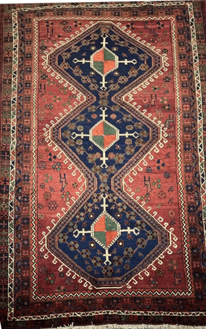 Persian Wool Semi-Tribal Sirjan Rug-full