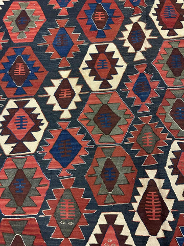 OldTribalpersianKilim-close