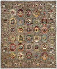 Handmade Sultani Design Natural dye Rug 2.95 x 2.47 m