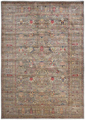 Handmade Sultani Design Natural dye Rug 3.75 x 2.60 m