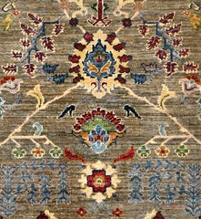 Kazak Natural Dye Wool Runner Rug  2.37 X 0.70 m (7.7 X 2.2 ft)