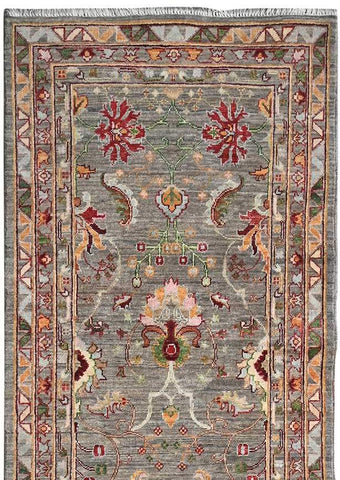 Kazak Natural Dye Wool Runner Rug  2.64 X 0.80 m (8.6 X 2.6 ft)