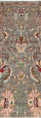 Kazak Natural Dye Wool Runner Rug  2.64 X 0.80 m (8.6 X 2.6 ft)