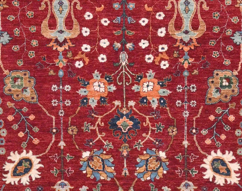 red-peach-sultani-design-rug-middle