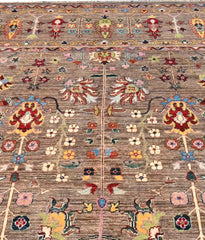 Handmade Sultani Design Natural dye Rug 2.98 x 2.48 m