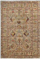 Handmade Sultani Design Natural dye Rug 2.34 x 1.55 m