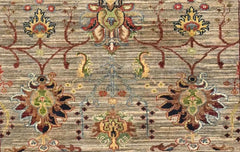 Handmade Sultani Design Natural dye Rug 2.34 x 1.55 m