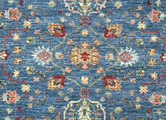 Handmade Sultani Design Natural dye Rug 2.52 x 1.75 m