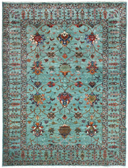 Handmade Sultani Design Natural dye Rug 2.68 x 1.79 m